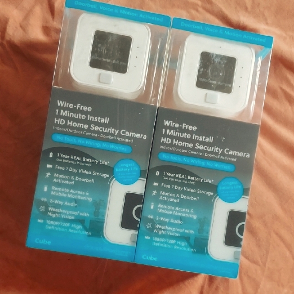 Cube Wireless Home Security Camera